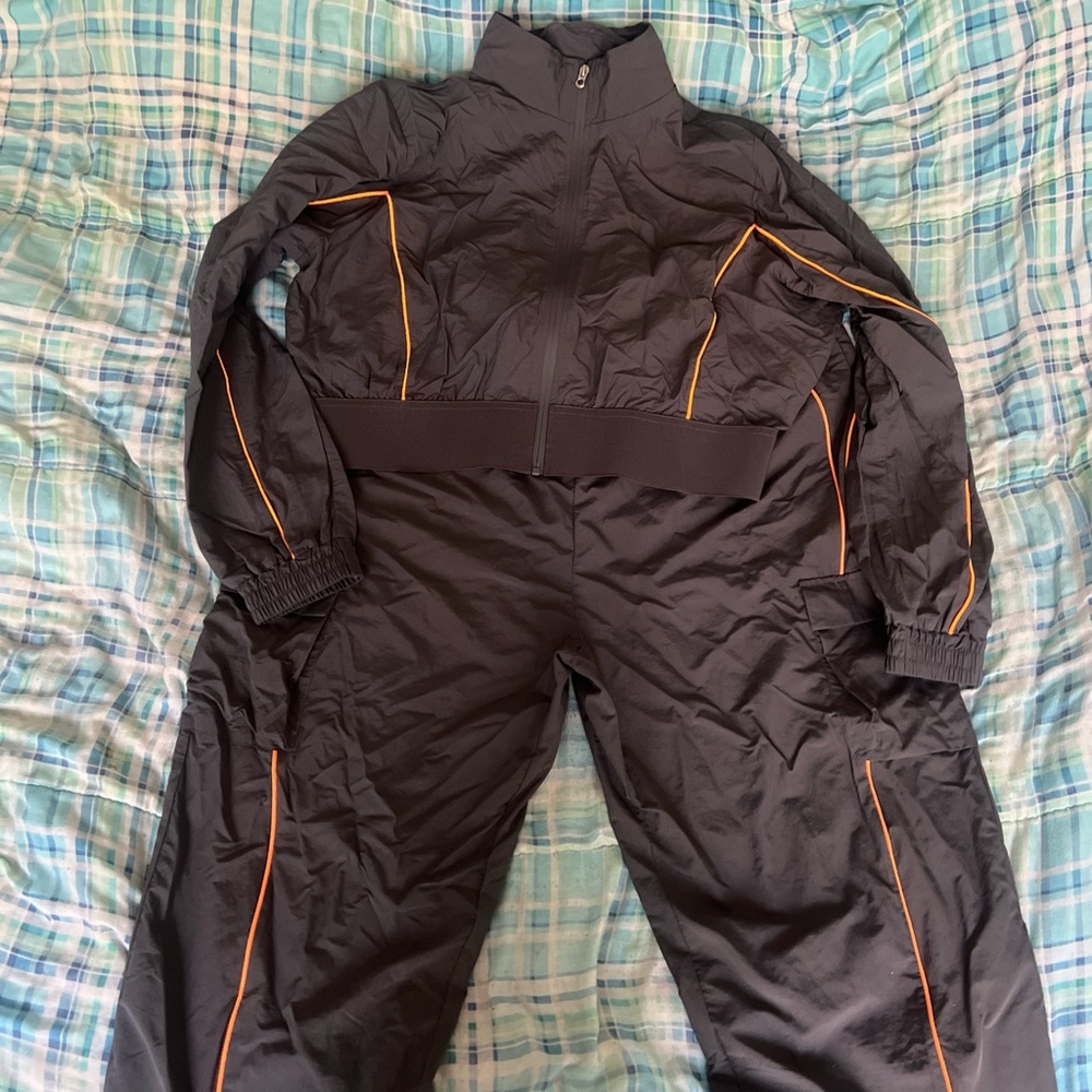 Fashion Nova Charcoal Matching Set